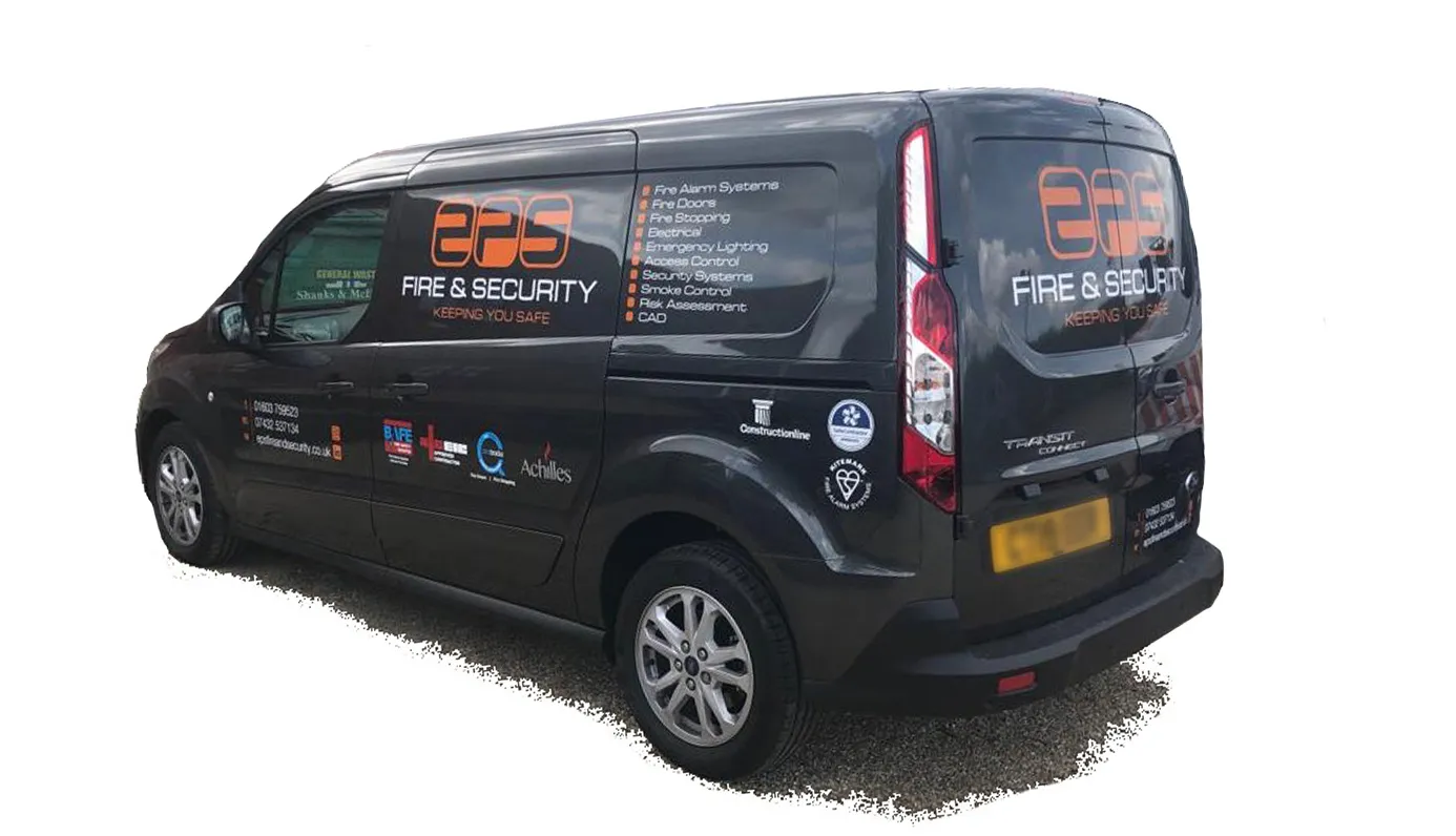EPS Fire & Security van